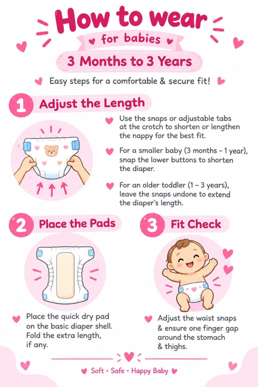 REUSABLE DIAPER WITH PAD - view 2